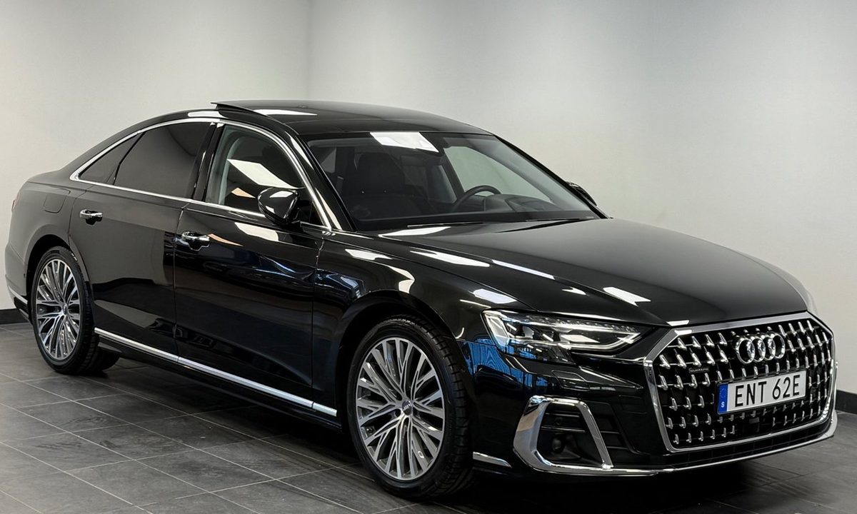 2022 Audi A8 50 TDI Quattro · B&O 3D · Bakaxelstyrning · Pano · Massage · Spe