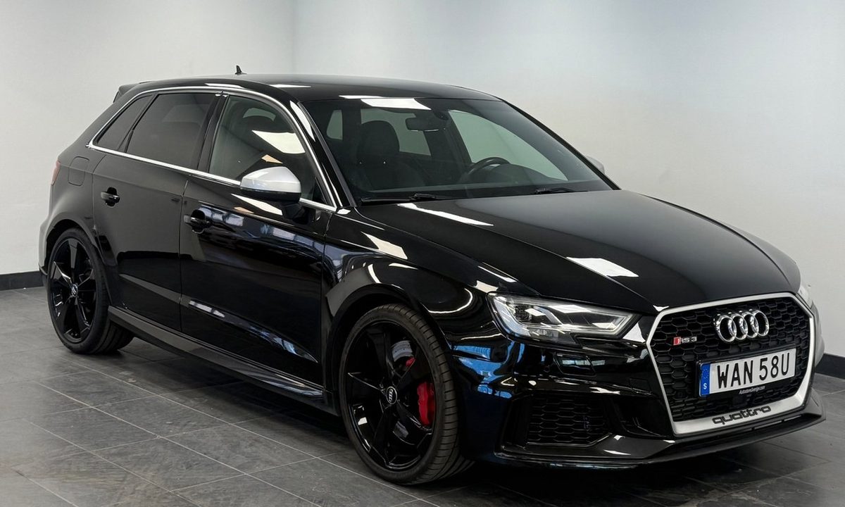 2018 Audi RS3 Sportback 2.5 TFSI Quattro *B&O*Cockpit*400hk*SV-Såld