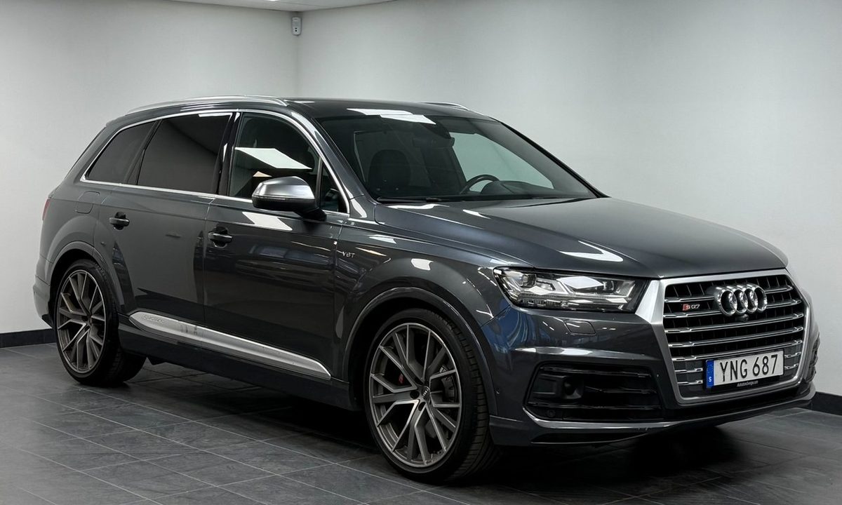 2018 Audi SQ7 4.0 TDI V8 Q · Bose · 7-Sits · Luft · Nav · luft · Svsåld
