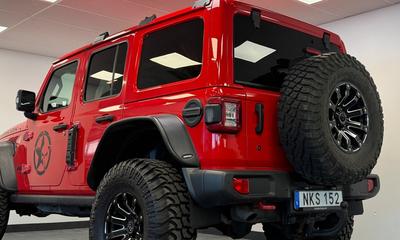 2018 Jeep Wrangler Unlimited 2.2 CRD Rubicon · Kittad · Höjd · 35" · Sv-såld · Nav – bild 7